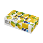 Платочки универсальные bella 1 двухслойные с запахом лимона, 150 шт./уп.